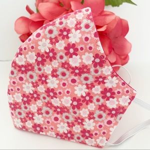 3/$25 Triple Layer Handmade Face Mask